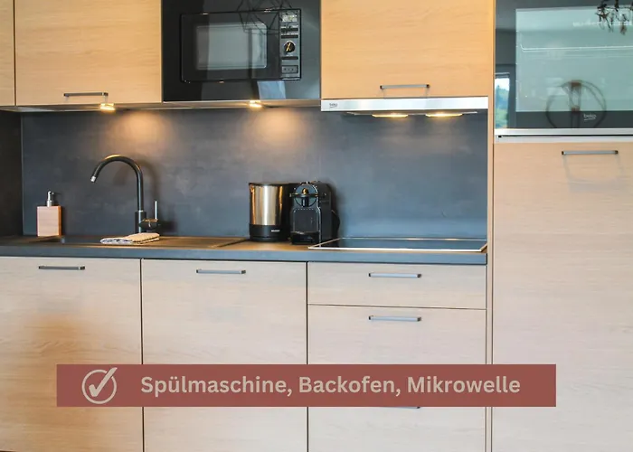 Apartmán African-style - Stadtnah, Parkplatz, E-ladestation Fuer Auto & Fahrraeder, Gitterbox Fuer Fahrraeder, Fitnessstudio Koblenc