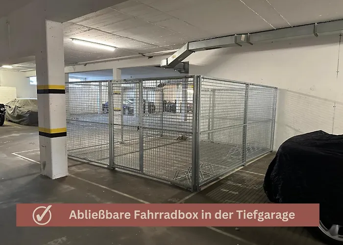 Apartmán African-style - Stadtnah, Parkplatz, E-ladestation Fuer Auto & Fahrraeder, Gitterbox Fuer Fahrraeder, Fitnessstudio